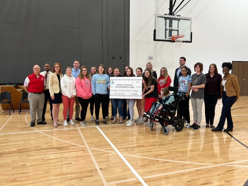 Sidney Community School District EPA awarded Sidney CSD Electric